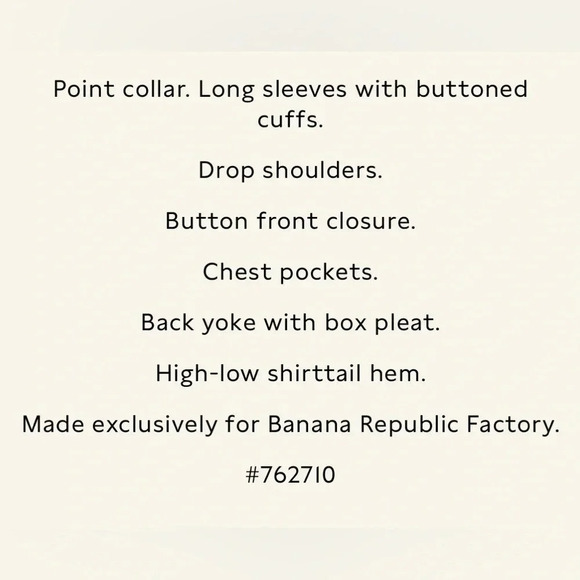 Banana Republic Utility Shirt - Picture 9 of 11